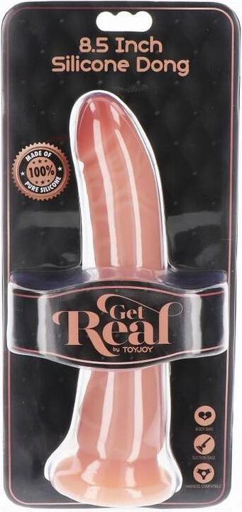 Produktbild ToyJoy Get Real - Silikon Dong 21 cm Haut