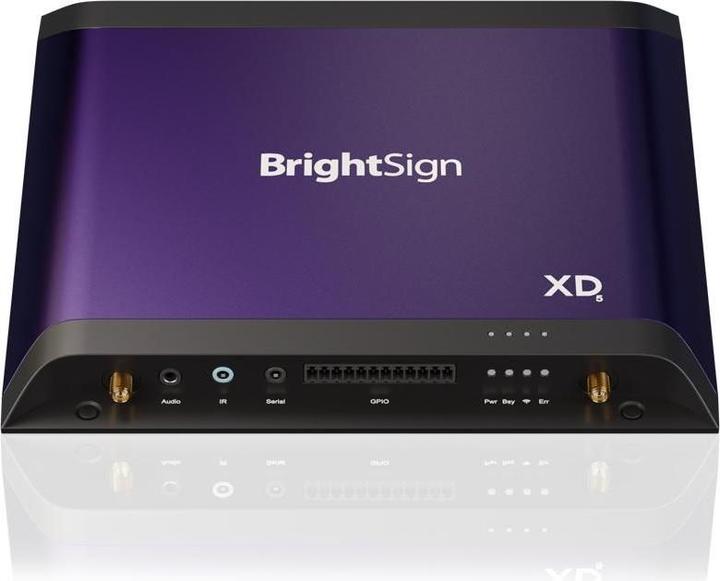 BrightSign XD235 Digital Signage Mediaplayer (4K, HDMI Out, Ethernet, MicroSD, WiFi, Enterprise+ HTM