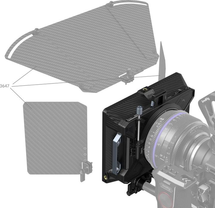 Immagine prodotto SmallRig Scatola opaca multifunzione leggera (ø95 mm) VND Kit (Tappetino Box)
