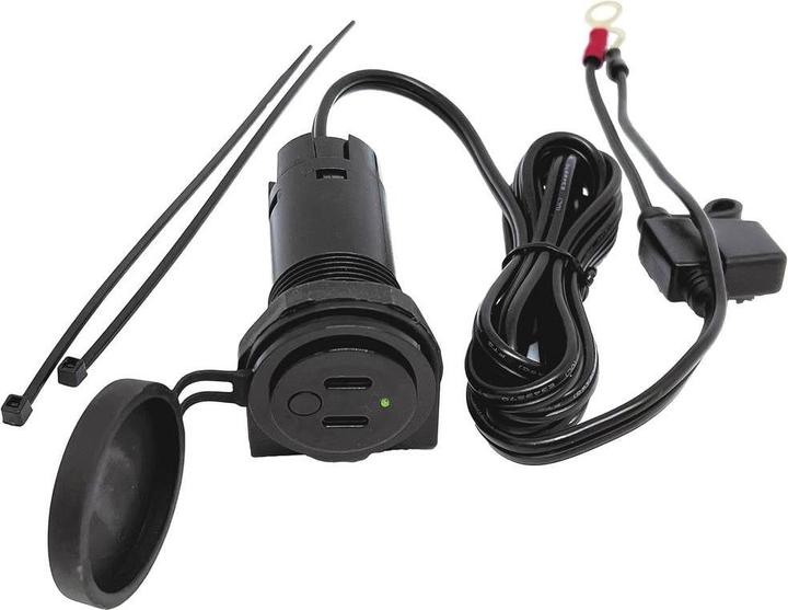 Image du produit BAAS Prise USB de bord double 3,6A 12/24 V