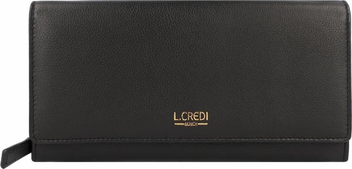 Actual product image L.Credi Evelyn wallet leather 20 cm