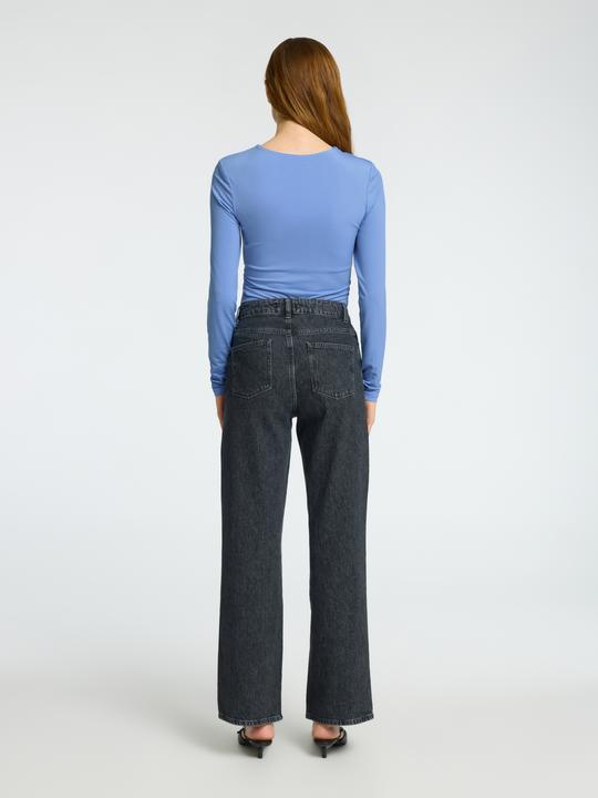 Produktbild Selected Femme Knoten-Effekt Langärmeliger Body (L)