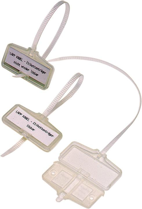 Lapp 61742900 ETB Kabel-Etikett 53 x 18 mm Farbe Beschriftungsfeld: Weiss Anzahl