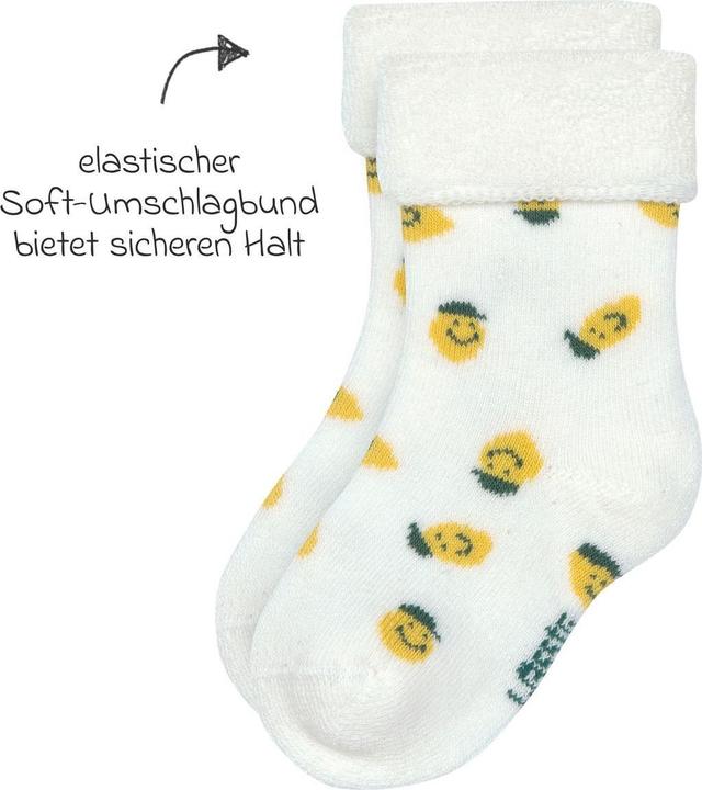 Actual product image Lässig Babysocken Babysocken 3er Pack Terry aus Bio-Baumwolle (pack of 3, 15 - 18)