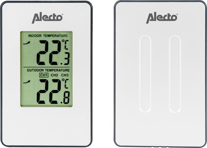 Image du produit Alecto WS-1050 Station météo avec capteur extérieur (Blanc)