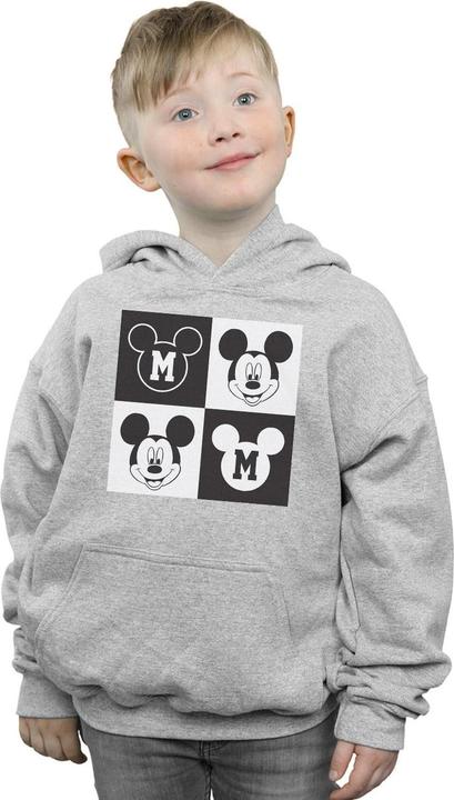 Image du produit Disney - Sweat à capuche MICKEY MOUSE SMILING SQUARES - Garçon (128)