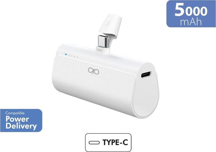 Actual product image Force Power 5000mAh Powerbank Connect and Go (5000 mAh, 20 W)