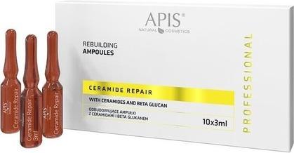 Actual product image Activeshop Apis Ceramide Repair Rebuilding Ampoules With Ceramides And Beta Glucan 10 X 3ml (30 ml)