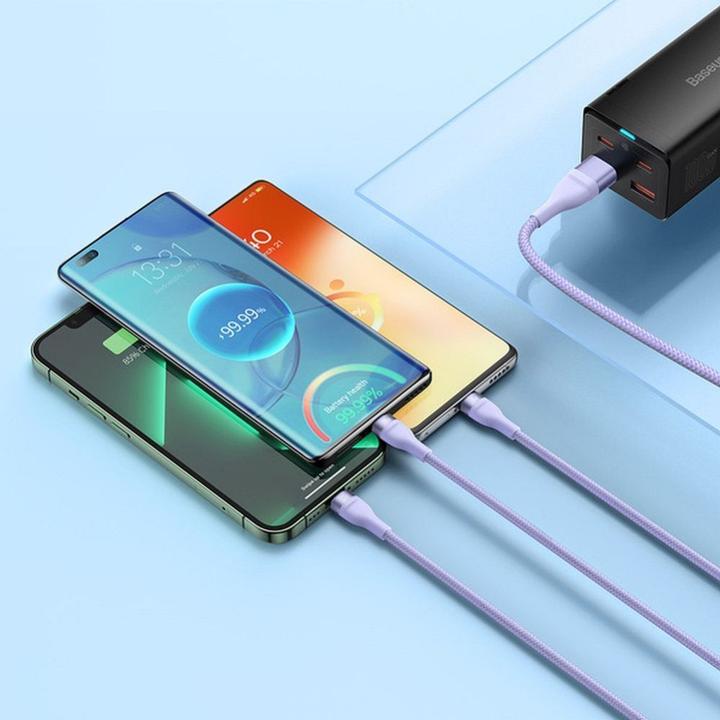 Produktbild Baseus Flash Series II“ C type USB (1.20 m, USB 3.2 Gen 1, 100 W)