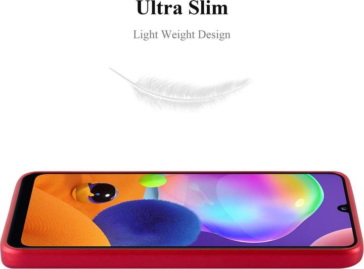Actual product image Cadorabo TPU Matt Metallic Cover (Samsung Galaxy A31)