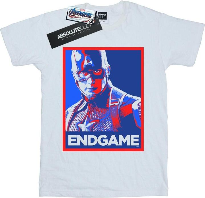Avengers Endgame Captain America Poster TShirt