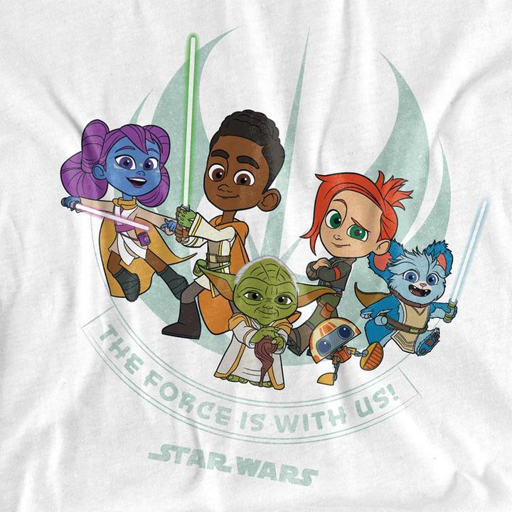 Image du produit Star Wars - T-shirt YOUNG JEDI ADVENTURE THE FORCE IS WITH US - Adulte (M)