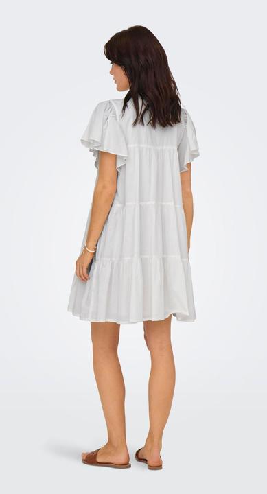 Image du produit JdY Locker geschnitten Hemdkragen Puffärmel Kurzes Kleid Kleid (XS)