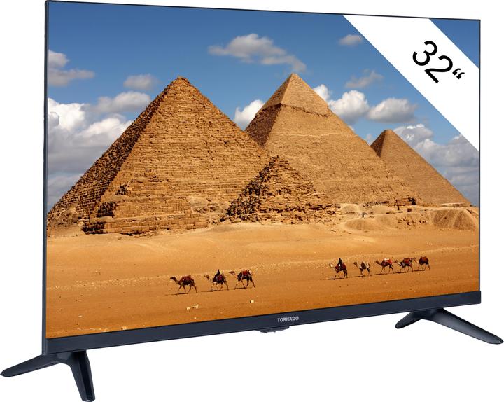 Produktbild Tornado TV 32ES4301X / Frameless 32 ich WebOS TV Schwarz (32", LED, HD)