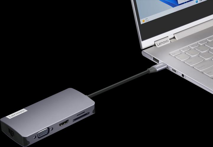 Immagine prodotto Lenovo 150 Dock da viaggio USB-C (P) (USB-C, 4 Porti)