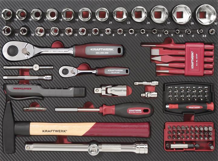 Actual product image Kraftwerk Professional tool case (263 pieces)