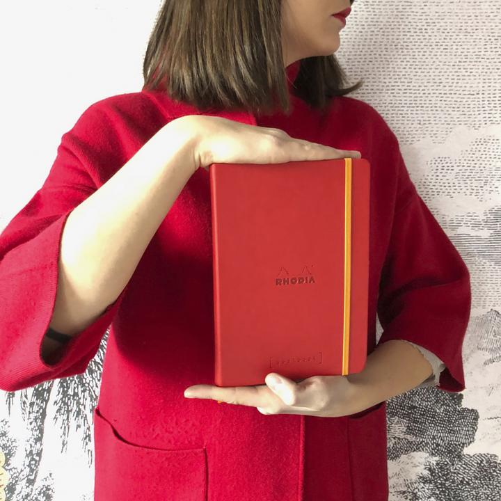 Actual product image Rhodia Notebooks and notebooks Rho (A5, Checked, Hardcover)