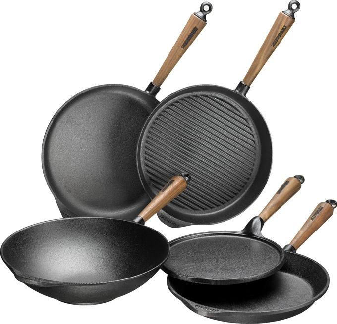 Image du produit Skeppshult Poêle en fonte (28 cm, Cocotte + faitout, Fonte)
