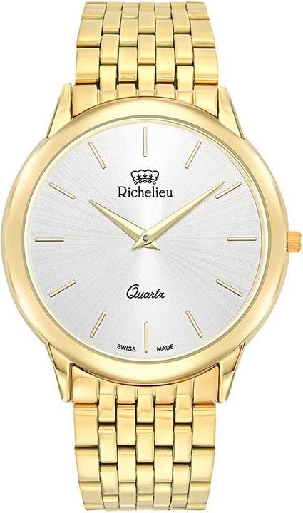 Richelieu Klassische silberne Richelieu-Uhr (40 mm)