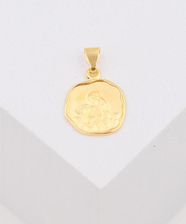 Image du produit Muau Angel pendentif yellow gold 750, 11mm (Or jaune)