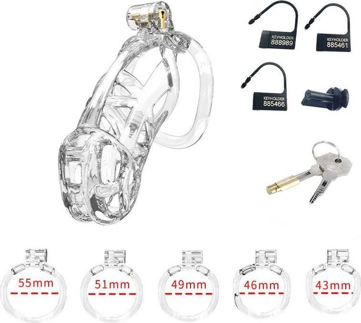 Image du produit Rimba P-Cage Peniskäfig Transparent (L)