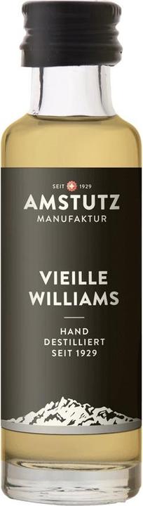 Image du produit Amstutz Manufaktur Brandy VIEILLE WILLIAMS Gold Award PORTION Box (25 x 2 cl)