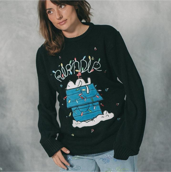 Immagine prodotto RipnDip Maglione a maglia con luci natalizie di Nerm (L)
