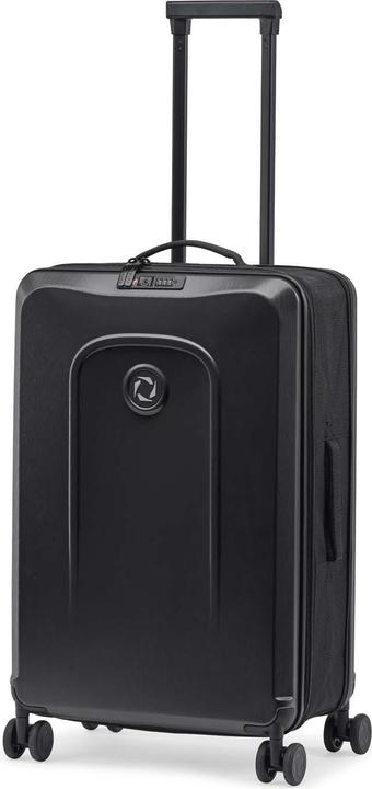 Actual product image Senz Senx Foldable Check In Trolley, 60L, Pure Black (60 l, M (50 - 90l))