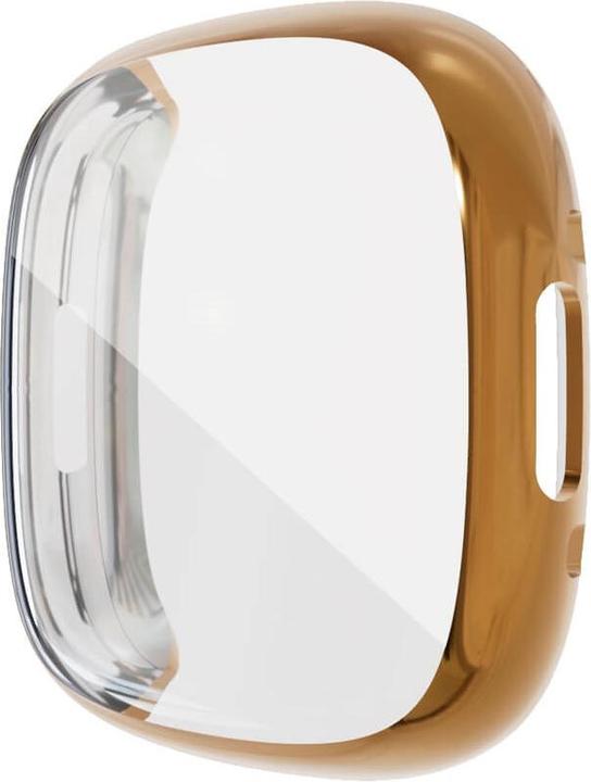 Cover-Discount Fitbit Versa 4 / Fitbit Sense 2 - Gummi Schutz Case gold