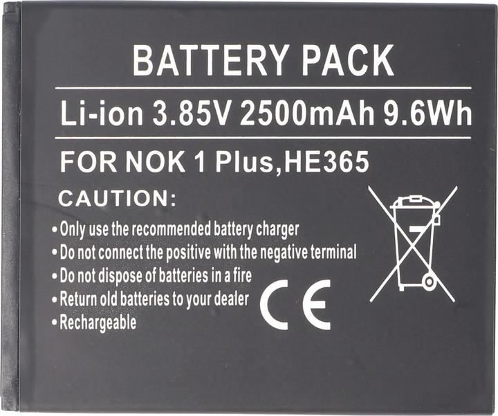 Image du produit AccuCell Akku Nokia 1 Plus, HE365