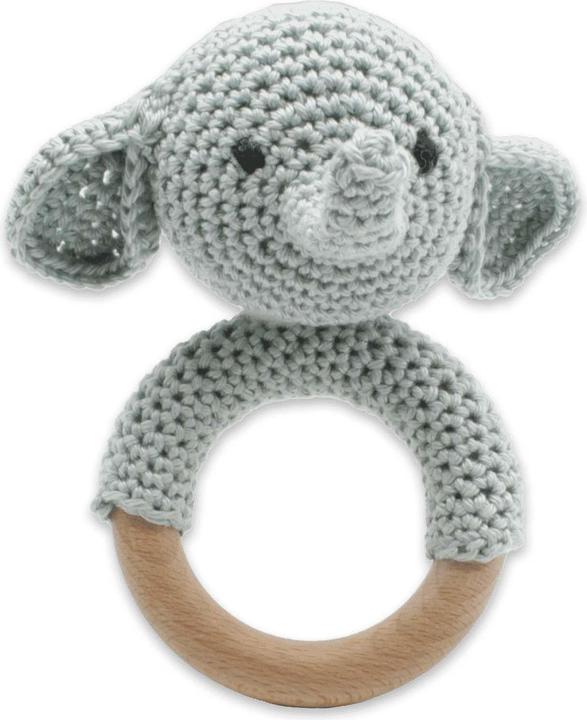 Hardicraft Rattle Elephant - Crochet Set