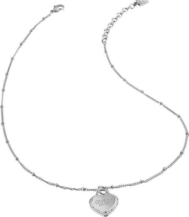 Immagine prodotto Guess Collana con ciondolo FINE HEART in acciaio inossidabile (Acciaio inossidabile, 42 cm)