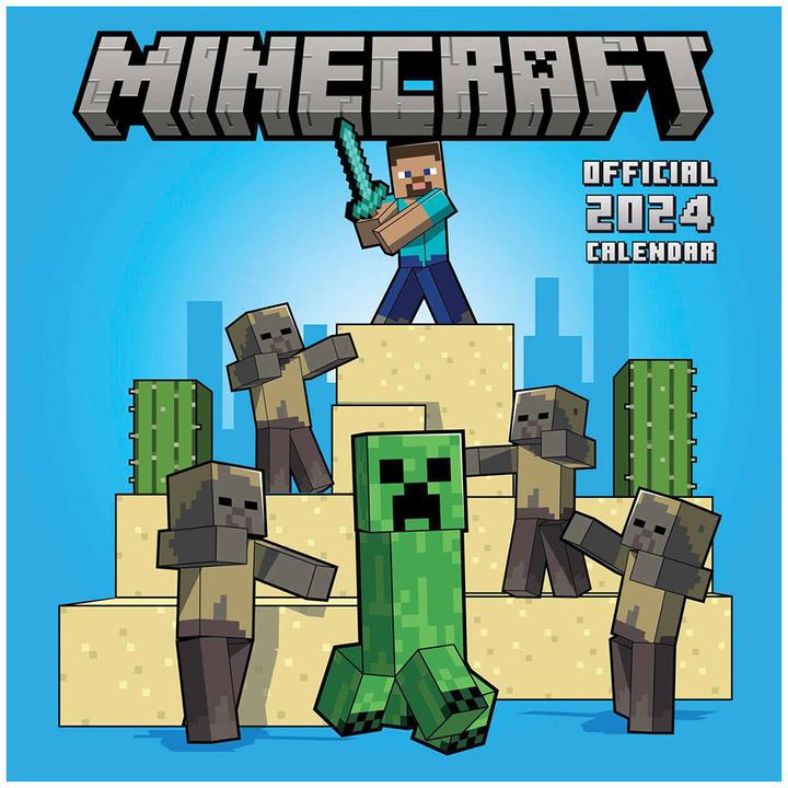 Produktbild Minecraft Wandkalender 2024 Quadratisch