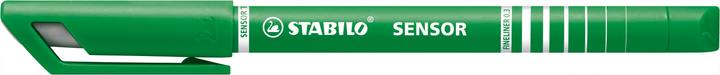 Image du produit STABILO SENSOR F Finliner avec taille-crayon à ressort (Vert, 1 x)