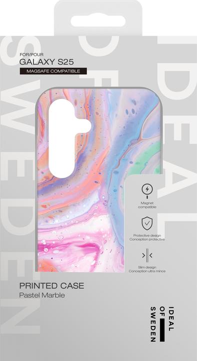 Produktbild iDeal Of Sweden Designer Magsafe Hard-Cover Pastel Marble (Samsung Galaxy S25)