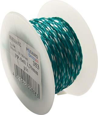 Immagine prodotto Magni Spago da muratore in PP rosso/bianco 2,0mmx100m in bobina (100 m)