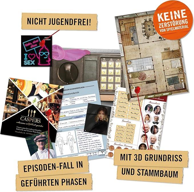 Actual product image Hidden Games Case 5 - Regicide (German)