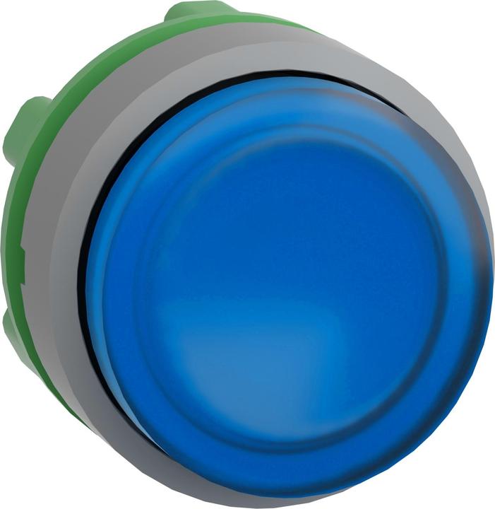 Actual product image Schneider Electric Illuminated pushbutton, front, protruding, ZB5AW163C0