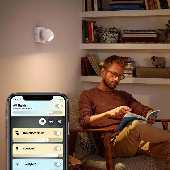 Produktbild Philips Hue White Ambiance Buckram (350 lm, GU10)