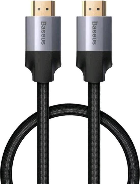 Produktbild Baseus Enjoyment Series 4KHD Male To 4KHD Male Adapter Cable 5m Dark gray (5 m, HDMI)