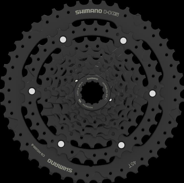 Produktbild Shimano Kassette CS-HG300 8-Gang (8-fach, 11-45)