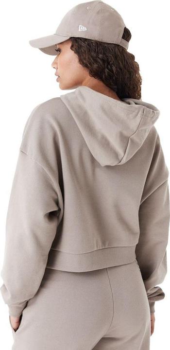Produktbild New Era Ladies Cropped Fleece Hoody ash brown - XL (XL)