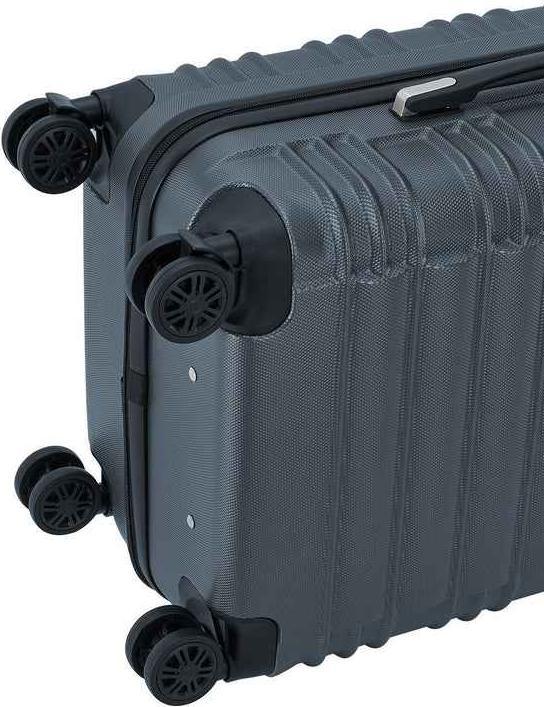 Produktbild Juskys 3-teilgies Hartschalen-Kofferset (120 l, M (50 - 90l), L (90 - 115l))
