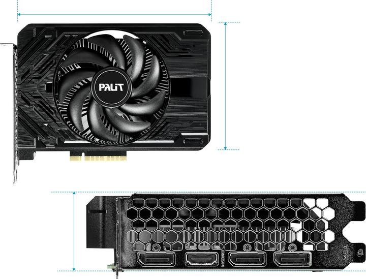 Produktbild Palit GeForce RTX4060 StormX (8 GB)