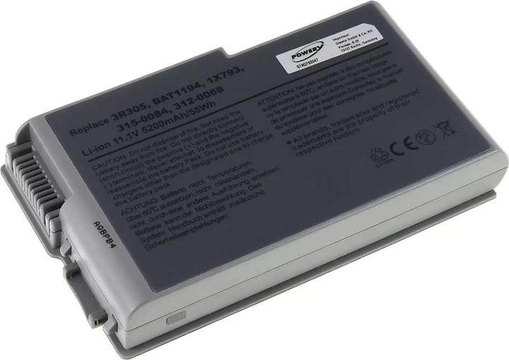 Produktbild AccuCell Akku für Dell Latitude D500/ D600 - 11,1V - 4400 mAh (4400 mAh)