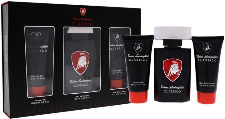 Produktbild Tonino Lamborghini Set Classico Edt 125Ml +b 100Ml + 100Ml (Aftershave Sprühpumpe, 125 ml)