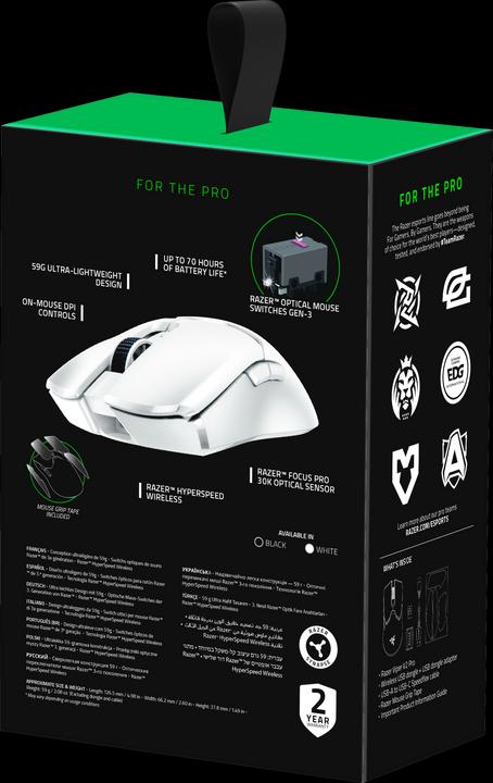Actual product image Razer Viper V2 Pro (Wireless, Cable)