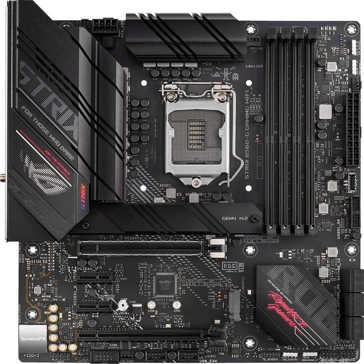 Actual product image ASUS ROG STRIX B560-G GAMING WIFI (LGA 1200, Intel B560, mATX)