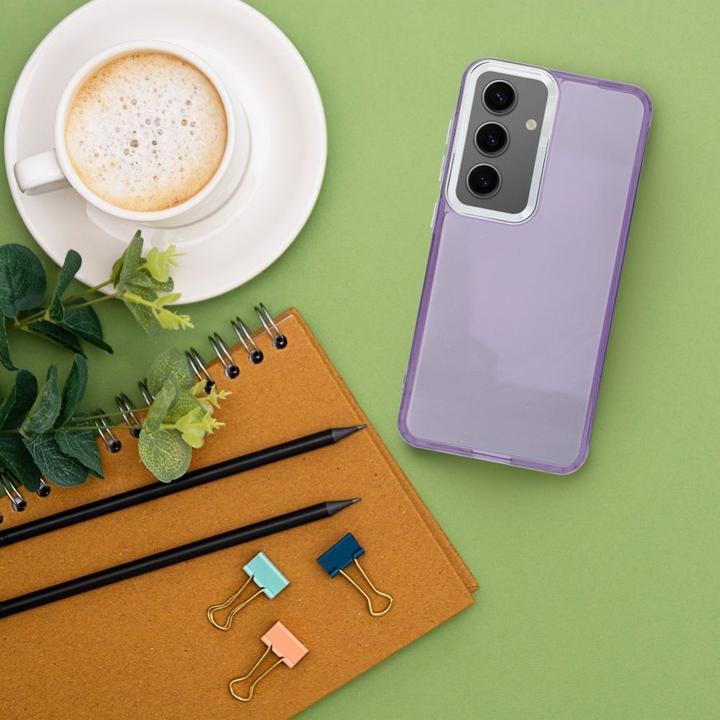 Actual product image OEM Back panel cover PEARL case for SAMSUNG A26 5G purple