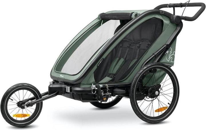 Produktbild Hauck 3in1 Fahrradanhänger Bike N Walk Duo für
